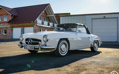 Mercedes-Benz W121 190 SL Matching Numbers Scheckheftgepflegt Wertgutachten (1962)
