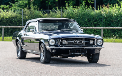 Ford Mustang T5 Vollständig Restauriert GT Deluxe Ausstattung Lederbezug TÜV H-Kennzeichen Seltenes Deutsches Modell (1967)