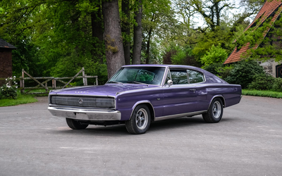 Dodge Charger First Generation 6.2-liter V8 engine (383 cu) Crazy Purple €6,000 Investment Climate H license plate USA-Import (1967)