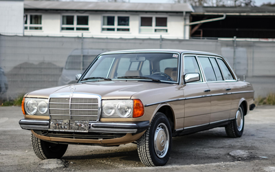 Mercedes Benz W123 250 Lang aus 3. Hand Scheckheft gepflegt (1981)
