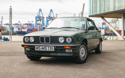 BMW 320i E30 Cabrio M-Tech 2 Lenkrad nur 100t Km neue Kupplung, Leder, e. Fensterheber, Historie (1990)