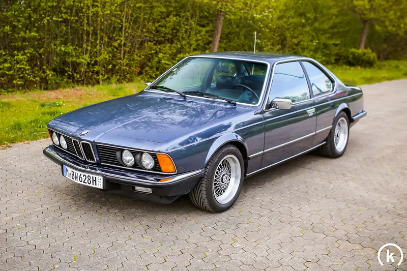 BMW E24 628 CSi Arktisblau 5-Gang (1986)