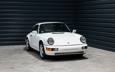 Porsche 911 964 Carrera 4 Motor revidiert Matching Numbers Historie (1989)
