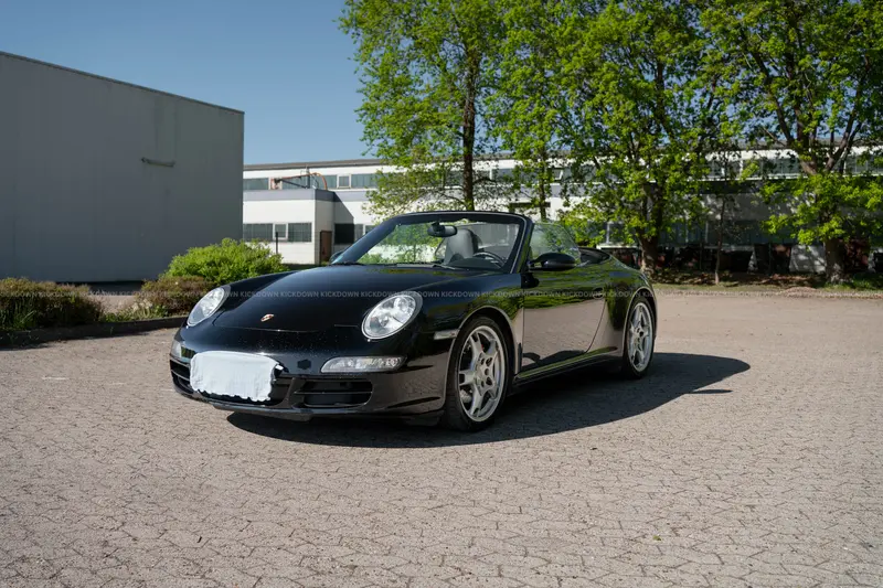 Porsche 911 997.1 Carrera 4S Cabriolet (2007), Handschalter, Sport Chrono, Volllederpaket, lückenloses Scheckheft bei Porsche