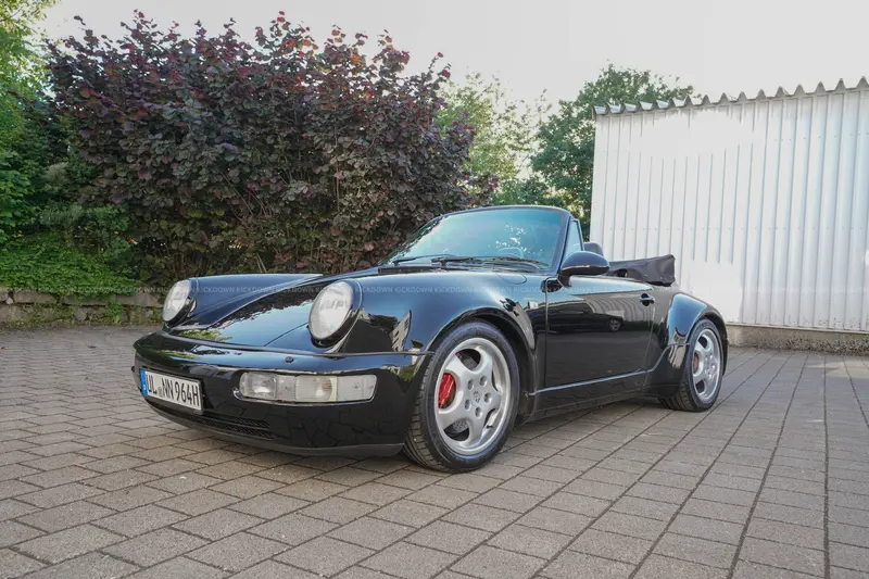 Porsche 911 964 Carrera 2 WTL Cabriolet (1992), deutsche Erstzulassung, scheckheftgepflegt, sehr schöner Originalzustand