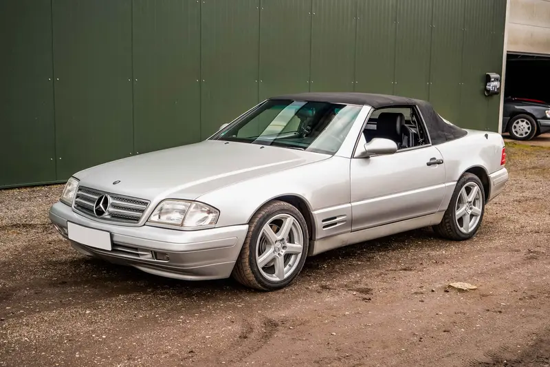 Mercedes-Benz R129 320SL Deutsches Fahrzeug Klima 17 Zoll Brilliantsilber (1995)