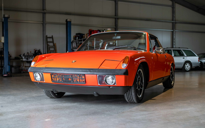 Porsche 914 2.0 restauriert deutsche Erstzulassung Continentalorange (1974)