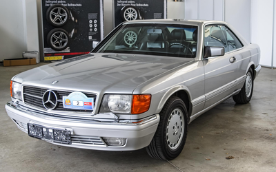 Mercedes-Benz W126 560 SEC With 5.5 liter V8 engine Restored VAT. Passable (1991)