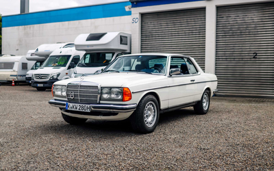 Mercedes Benz W123 280 CE (1982) mit H-Kennzeichen, sehr umfangreiche Ausstattung, Gutachten Note 2