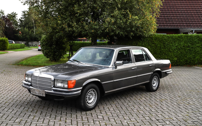 Mercedes-Benz W116 280 SE partially restored German first delivery (1978)