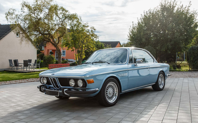 BMW E9 3.0 CS (1974), Classic Data Note 2+, vollständig restauriert, Motor überholt, 5-Gang-Schaltgetriebe