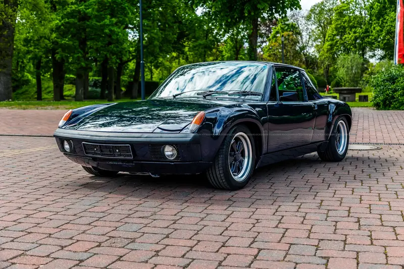 Porsche 914/6 (1970), with 2.7-liter Carrera RS race engine, 300 hp, only 25,500 kilometers, second-hand