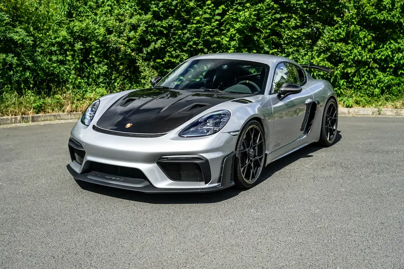 Porsche 718 Cayman GT4 RS Weissach Package Accident-free Checkbook maintained 6,000 km Mileage Appraisal Note 1 (2023)