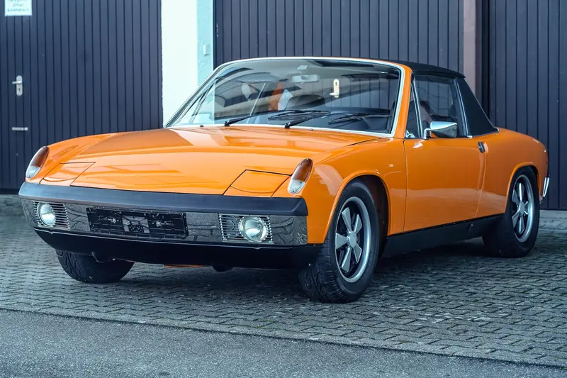 Porsche 914/6 Completely restored Accident-free Very well-maintained overall condition Enlarged displacement H license plate (1971)