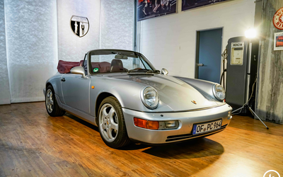 Porsche 911 964 Carrera 2 Cabrio Umfangreiche Wartungs- und Pflegehistorie Wertgutachten Zustandsnote 2+ (1990)