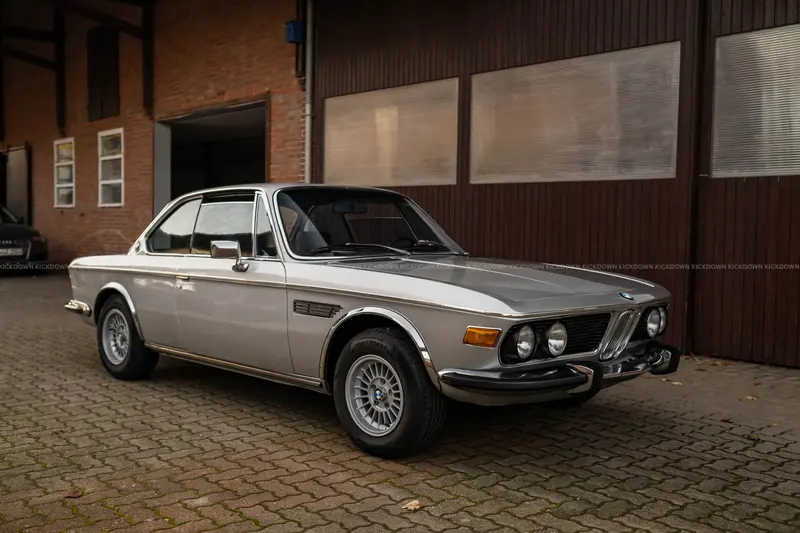 BMW E9 3.0 CSI (1973) with grade 2 appraisal, manual transmission, leather interior