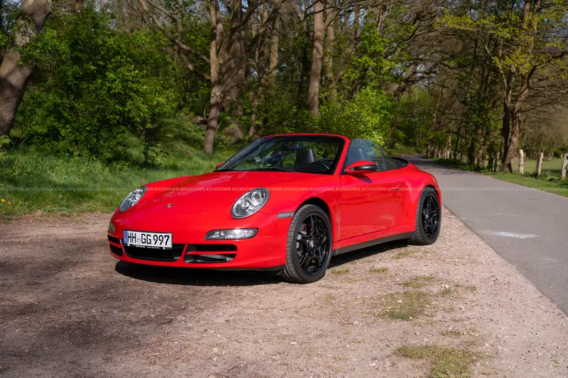 Porsche 911 997 Carrera 4S Cabriolet (2006), well-maintained US import, engine recently fully overhauled, Chrono Sport Package