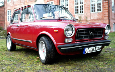 Autobianchi A112 E Abarth Motor vollständig restauriert einmaliger Zustand (1974)