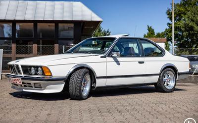 BMW E24 635CSi 1st hand 5-speed Gotti 3-piece climate cruise control (1987)
