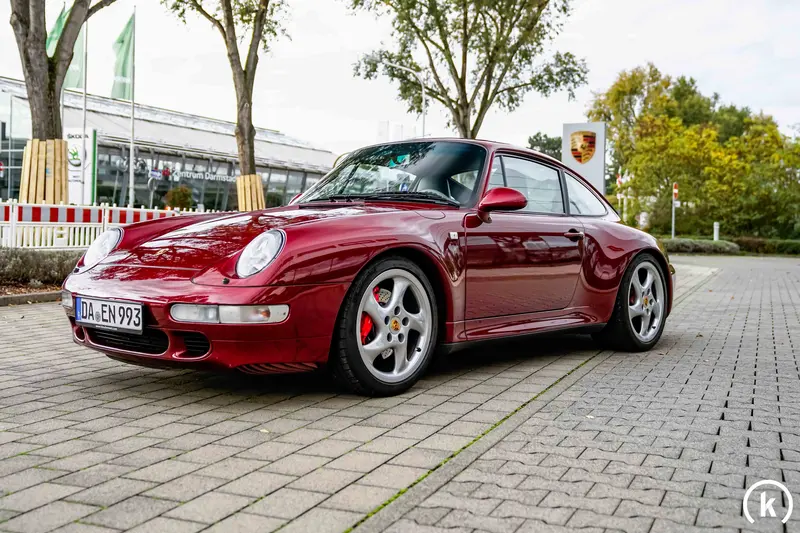 Porsche 911 993 Carrera 4S Arenarot-Metallic Deutsche Erstauslieferung sehr guter Zustand (1996)