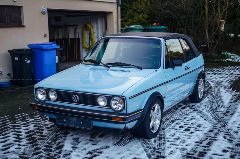 VW Golf Typ 155 GL „Kamei“ Cabriolet Seltene Ausführung Historisches Fahrzeug (1985)