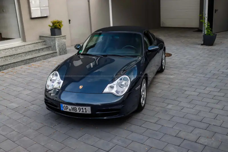 Porsche 911 996 Carrera 4 Cabriolet WLS (2004), X51 with 345 hp, only 72,000 kilometers, large leather package, manual transmission