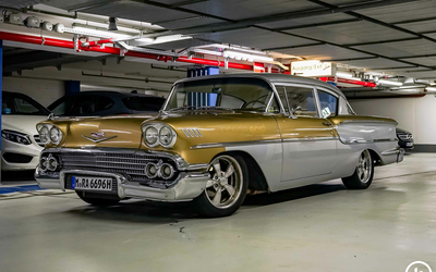 Chevrolet Bel Air V8 253 PS umfangreich restauriert US-Klassiker (1954)