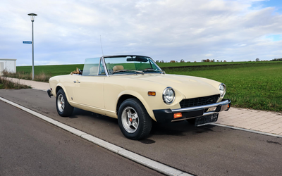 Fiat 124 Spider CS1 US-Version Import aus Kalifornien (1976)