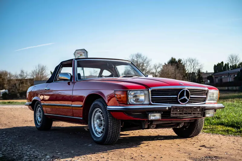 Mercedes-Benz R107 280SL Motor umfangreich überholt Teilrestauriert (1979)