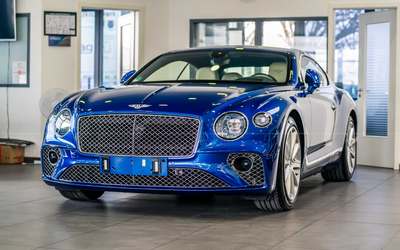 Bentley Continental GT aus 3. Hand, lückenloses Scheckheft, sehr guter Zustand, geringe Laufleistung (2018)