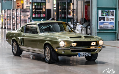 Ford Shelby Mustang GT-350 Fastback Mit Wertgutachten Manuelles HURST Getriebe (1968)
