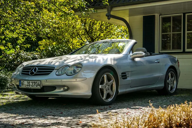 Mercedes Benz R230 500 SL (2004), Vollausstattung inkl. ABC-Fahrwerk, überarbeitete SBC-Bremse, letzter Service 04/2025