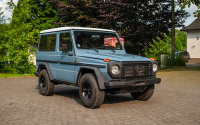 Mercedes-Benz W460 300 GD Turbo (1980), OM617-Motor, Innenraum restauriert