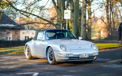Porsche 993 Carrera Cabriolet (1994), Japan-Import, Restauriert, neu lackiert, neuer großer Service