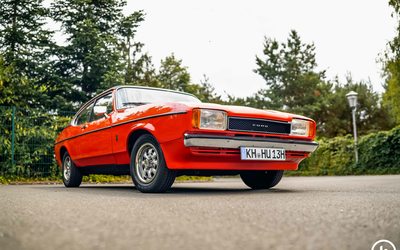 Ford Capri II GL mit Vinyldach elektrische Fensterheber Radio(1976)
