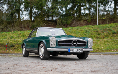 Mercedes-Benz 230 SL W113 Pagode (1964), für 160.000€ restauriert, Gutachten Note 1-, Matching Numbers und Matching Colors
