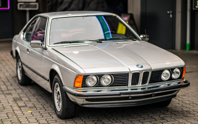 BMW E24 630 CS (1977), Originalzustand mit 9.374 km, Erbstück, mit BMW Classic neu in Betrieb genommen