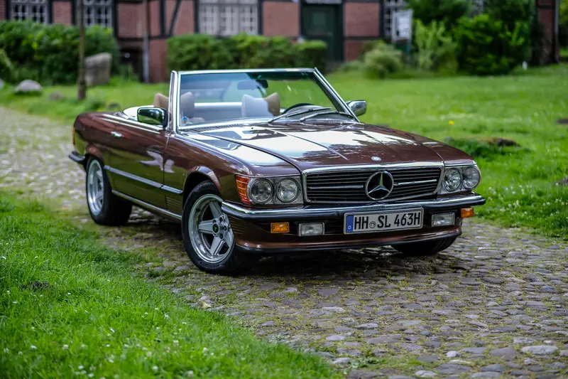 Mercedes Benz R107 350 SL Cabrio Seit 2001 im Besitz 25.000 € investiert Gutachten Note 2- (1979)