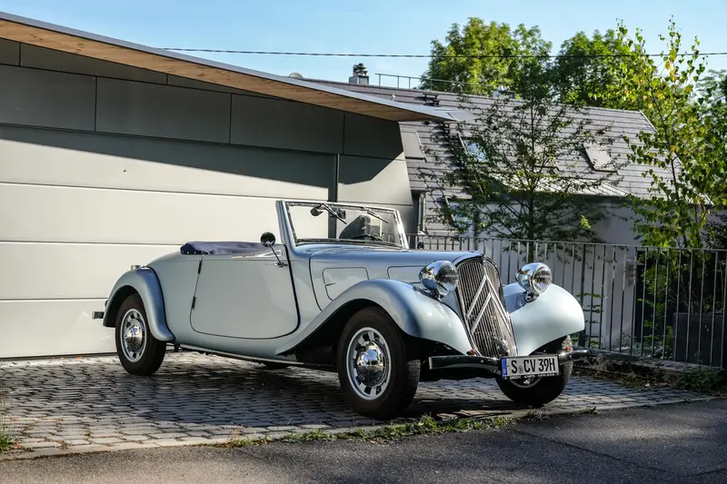 Citroën 11BL Légère Cabriolet Traction Avant sehr guter Zustand mit Wertgutachten Note 1 (1939)