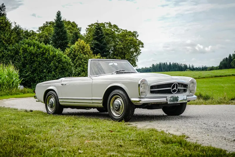 Mercedes Benz W113 230 SL Pagode Neuwertige Bremsanlage Gutachten Note 2- (1966)