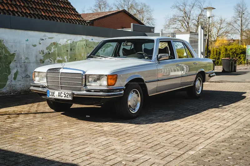 Mercedes Benz W116 350SE (1978), seit 37 Jahren in Familienbesitz, Gutachten Note 2+, äußerst guter Zustand