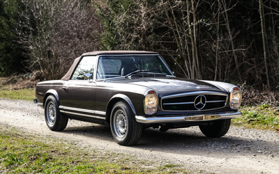 Mercedes-Benz SL 280 Appraisal Note 1- Restored TÜV Approved H license plate Very well-kept overall condition (1969)