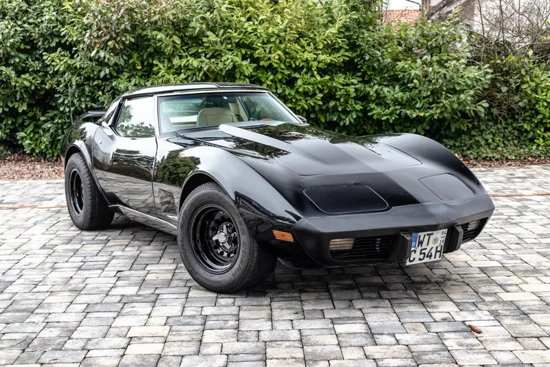 Chevrolet Corvette C3 in black 2nd hand Owned since 1998 Restored with appraisal (1978)