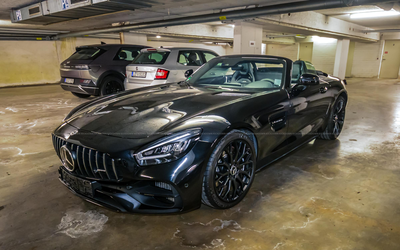 Mercedes-Benz AMG GT Night Edition Roadster from 2nd hand Complete checkbook 9,000 km VAT. Exposable (2020)