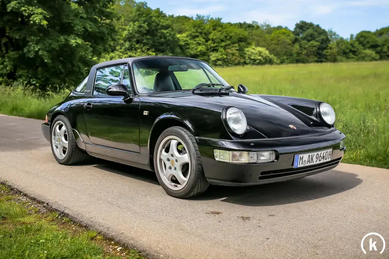 Porsche 911 964 Targa 4 Cup rims 5-speed climate appraisal (1990)