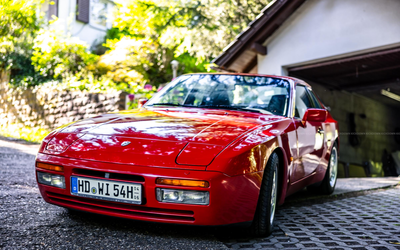 Porsche 944 Turbo Targa (1988), well maintained original condition, engine overhaul and timing belt replacement carried out