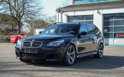 BMW M5 Touring E61 (2007), sehr selten, Liebhaberfahrzeug mit nur 105.448 Kilometern, Pleuellager und SMG-Kupplung kürzlich erneuert