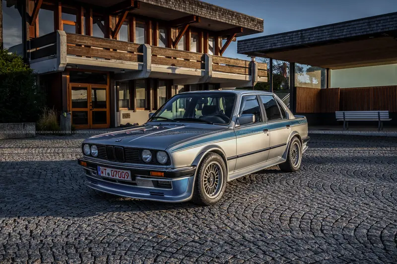 BMW E30 323i (1985), Gutachten Note 2, Bilstein Fahrwerk, Karosserieteile von Zender