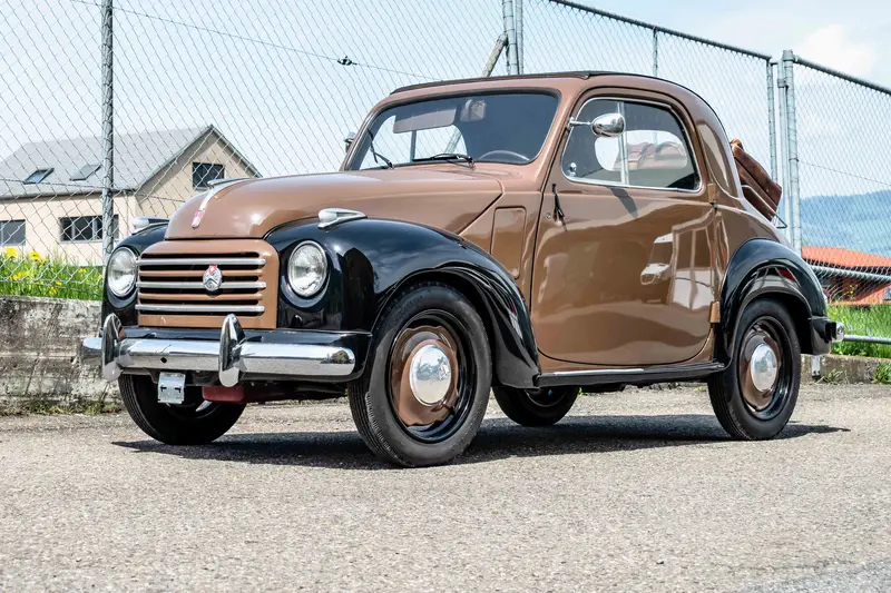 Fiat 500 C Topolino Faltdach umfangreich restauriert aus 2. Hand sehr guter Zustand (1952)