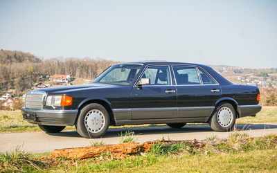 Mercedes-Benz W126 420SEL Dt. Erstauslieferung lückenloses Scheckheft (1990)